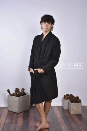 Bata Polar Cuello Smoking