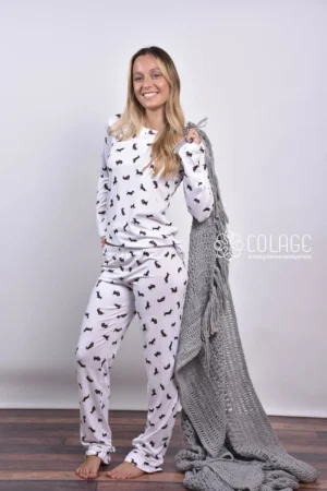 Juvenil Estampado Salchicha Modal Sub